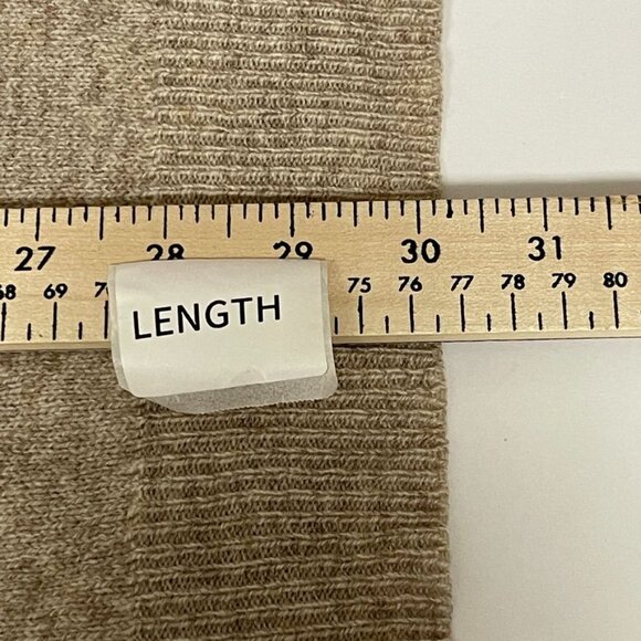 EWM Machine Washable Soft Lambswool Dad Vest Beige Men's Size L - Picture 9 of 10